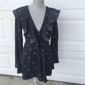 TopShop Blue Romper, New with tags!